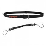 Ergodyne Squids 3157 2 lb. Black Coiled Hard Hat Lanyard with Buckle 19156 Ergodyne Squids 3157 2 lb. Black Coiled Hard Hat Lanyard with Buckle 19156