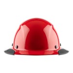 Lift Safety Dax Fifty50 Gloss Red / Black Fiber Resin Full Brim Hard Hat HDF50-20RD Lift Safety Dax Fifty50 Gloss Red / Black Fiber Resin Full Brim Hard Hat HDF50-20RD