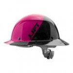 Lift Safety Dax Fifty50 Gloss Red / Black Fiber Resin Full Brim Hard Hat HDF50-20RD Lift Safety Dax Fifty50 Gloss Red / Black Fiber Resin Full Brim Hard Hat HDF50-20RD