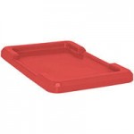Quantum 9.75 Gallon Red Cross Stack Tub with Built-In Handle Grips and Bottom Grooves TUB2516-8RD Quantum 9.75 Gallon Red Cross Stack Tub with Built-In Handle Grips and Bottom Grooves TUB2516-8RD