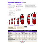 Amerex B479T 5 lb. Purple K Dry Chemical Fire Extinguisher with Hose and Nozzle 15288 - UL Rating 30B:C