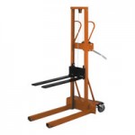 Wesco Industrial Products Lite-Lift 500 lb. 4-Wheel Hydraulic Pedalift with 20