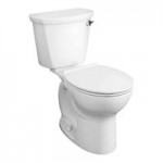 American Standard Cadet PRO Right Height 215AA004.021 Bone Vitreous China Floor-Mount Chair Height Elongated Toilet with 12