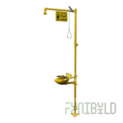 Bradley Drench Shower and Halo Eye / Face Wash Station S19314FW