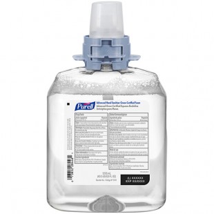 PURELL® Advanced 5191-04 FMX-12 / CS4 1200 mL Green-Certified Foaming Instant Hand Sanitizer - 4/Case