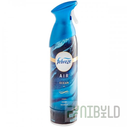 Febreze Air 47971 Ocean Scented Air Freshener 8.8 fl. oz. - 6/Case
