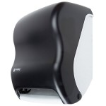 San Jamar T1300TBK Tear-N-Dry Classic Hands Free Roll Towel Dispenser - Black Pearl San Jamar T1300TBK Tear-N-Dry Classic Hands Free Roll Towel Dispenser - Black Pearl