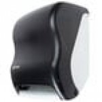 San Jamar T1300TBK Tear-N-Dry Classic Hands Free Roll Towel Dispenser - Black Pearl San Jamar T1300TBK Tear-N-Dry Classic Hands Free Roll Towel Dispenser - Black Pearl