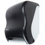 San Jamar T1300TBK Tear-N-Dry Classic Hands Free Roll Towel Dispenser - Black Pearl San Jamar T1300TBK Tear-N-Dry Classic Hands Free Roll Towel Dispenser - Black Pearl