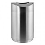 Rubbermaid® FGR2030EPLBK Eclipse Black Round Open Top Steel Trash Can with Rigid Plastic Liner 30 Gallon Rubbermaid® FGR2030EPLBK Eclipse Black Round Open Top Steel Trash Can with Rigid Plastic Liner 30 Gallon
