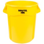 Rubbermaid® FG262000YEL BRUTE 20 Gallon Yellow Round Trash Can Rubbermaid® FG262000YEL BRUTE 20 Gallon Yellow Round Trash Can