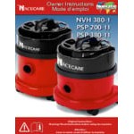 NaceCare Solutions ProSave PSP 380 K-8027121 4.5 Gallon Corded Canister Vacuum with AH3 Air Driven Power Head Kit - 120V