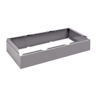 Tennsco CLB3618MG Triple Stack Gray Steel Locker Base - 36 Tennsco CLB3618MG Triple Stack Gray Steel Locker Base - 36