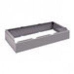 Tennsco CLB3618MG Triple Stack Gray Steel Locker Base - 36 Tennsco CLB3618MG Triple Stack Gray Steel Locker Base - 36