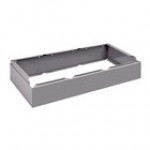 Tennsco CLB3618MG Triple Stack Gray Steel Locker Base - 36 Tennsco CLB3618MG Triple Stack Gray Steel Locker Base - 36