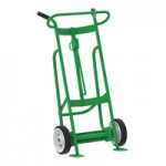 Valley Craft 800 lb. 4-Wheel Battery-Powered Steel Drum Truck with Security Cable Chime Hook and Solid Rubber / Polyurethane Wheels F89503C Valley Craft 800 lb. 4-Wheel Battery-Powered Steel Drum Truck with Security Cable Chime Hook and Solid Rubber / Polyurethane Wheels F89503C