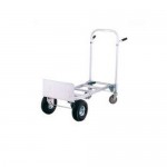 Harper 850 lb. Dual Pin Handle Mega Truck Junior Aluminum Hand Truck / Platform Truck with 10