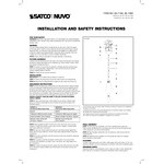 SATCO/NUVO Bransel 1-Light Mini Pendant Light with Clear Seeded Glass and Matte Black Finish - 120V, 60W SATCO/NUVO Bransel 1-Light Mini Pendant Light with Clear Seeded Glass and Matte Black Finish - 120V, 60W