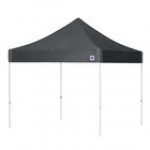 E-Z Up EP3STL10KFWHTPN Enterprise Instant Shelter 10' x 10' Punch Canopy with White Frame
