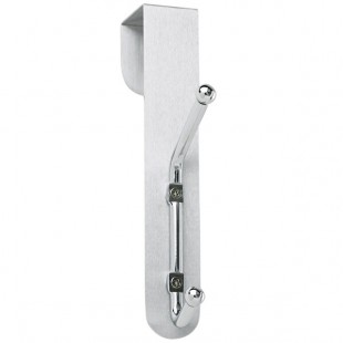 Safco 4166 Chrome Plated Steel Double Over Door Coat Hook Safco 4166 Chrome Plated Steel Double Over Door Coat Hook