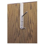 Safco 4166 Chrome Plated Steel Double Over Door Coat Hook Safco 4166 Chrome Plated Steel Double Over Door Coat Hook