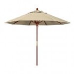 California Umbrella MARE 908 SUNBRELLA 1A Grove 9' Round Push Lift Umbrella with 1 1/2