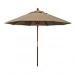 California Umbrella MARE 908 SUNBRELLA 1A Grove 9' Round Push Lift Umbrella with 1 1/2
