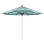 California Umbrella MARE 908 SUNBRELLA 1A Grove 9' Round Push Lift Umbrella with 1 1/2