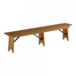 Lancaster Table & Seating Vineyard Barrel Brown Wood Cross Back Chair