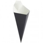 Carnival King 20 oz. White Square Cardboard Fry Cone - 500/Case Carnival King 20 oz. White Square Cardboard Fry Cone - 500/Case