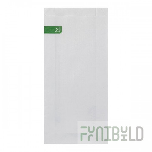Eco-Products 1 lb. White Compostable Paper Bag - 1,000/Case