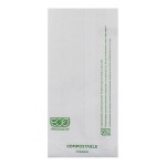Eco-Products 1 lb. White Compostable Paper Bag - 1,000/Case