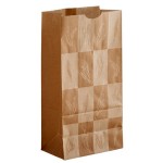 Bagcraft Packaging 300284 8 lb. EcoCraft Dubl-Wax® Kraft Bag with Artisan Print - 500/Case Bagcraft Packaging 300284 8 lb. EcoCraft Dubl-Wax® Kraft Bag with Artisan Print - 500/Case
