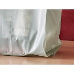 Choice Customizable 1/6 Standard Size 2.25 Mil Gray Unprinted Reusable Extra Heavy-Duty Plastic T-Shirt Bag - 250/Case