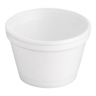 Dart 3.5J6 3.5 oz. White Customizable Foam Food Container - 1,000/Case Dart 3.5J6 3.5 oz. White Customizable Foam Food Container - 1,000/Case