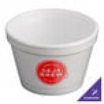 Dart 3.5J6 3.5 oz. White Customizable Foam Food Container - 1,000/Case