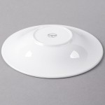 Libbey Slenda 20 oz. Royal Rideau White Round Coupe Porcelain Bowl - Sample