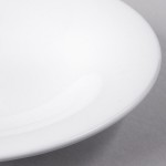 Libbey Slenda 20 oz. Royal Rideau White Round Coupe Porcelain Bowl - Sample