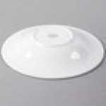 Libbey Slenda 20 oz. Royal Rideau White Round Coupe Porcelain Bowl - Sample