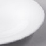 Libbey Slenda 20 oz. Royal Rideau White Round Coupe Porcelain Bowl - Sample