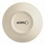 Acopa Embers 13 oz. Cream White Matte Stoneware Bowl - Sample