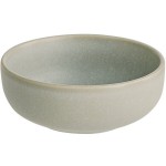 Acopa Pangea 10 oz. Ash Gray Matte Porcelain Nappie Bowl - Sample