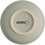 Acopa Pangea 10 oz. Ash Gray Matte Porcelain Nappie Bowl - Sample