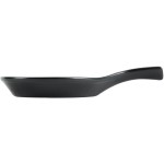 Hall China from Steelite International HL16770AFCA Foundry 18 oz. Black China Fry Pan Server - 12/Case Hall China from Steelite International HL16770AFCA Foundry 18 oz. Black China Fry Pan Server - 12/Case