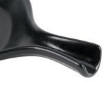 Hall China from Steelite International HL16770AFCA Foundry 18 oz. Black China Fry Pan Server - 12/Case Hall China from Steelite International HL16770AFCA Foundry 18 oz. Black China Fry Pan Server - 12/Case