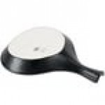 Hall China from Steelite International HL16770AFCA Foundry 18 oz. Black China Fry Pan Server - 12/Case Hall China from Steelite International HL16770AFCA Foundry 18 oz. Black China Fry Pan Server - 12/Case