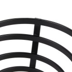 American Metalcraft FCD1 Flat Coil Wrought Iron Cone Basket - 5