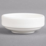 Villeroy & Boch 16-4004-3830 Affinity 1 oz. White Porcelain Stackable Bowl - 6/Case Villeroy & Boch 16-4004-3830 Affinity 1 oz. White Porcelain Stackable Bowl - 6/Case