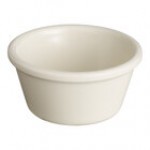 Acopa 3 oz. White Smooth Melamine Ramekin - 12/Case