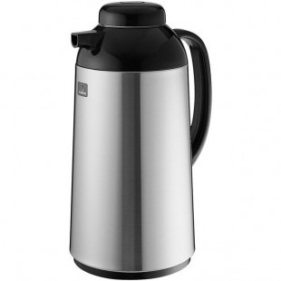 Zojirushi AGYE-10S 34 oz. Glass-Lined Stainless Steel Gourmet Handy Pot with Push Button Stopper Zojirushi AGYE-10S 34 oz. Glass-Lined Stainless Steel Gourmet Handy Pot with Push Button Stopper